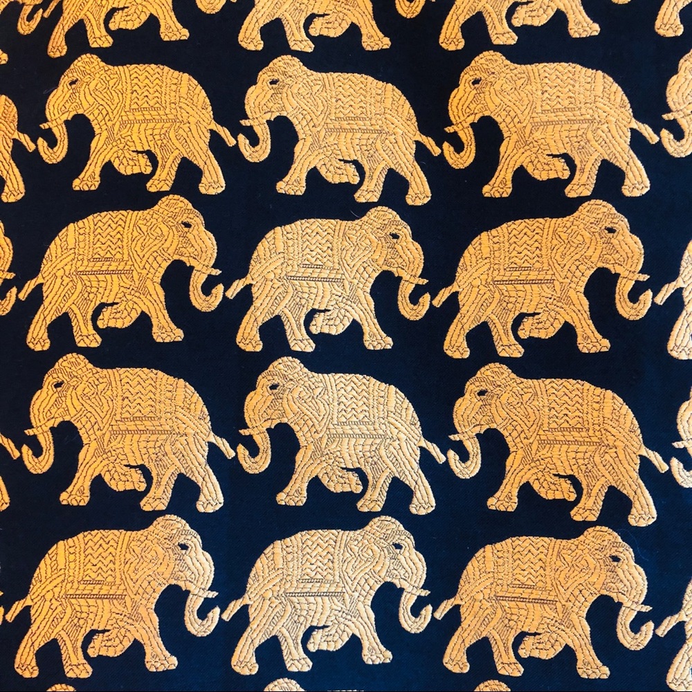 J. Crew Gold and Black Elephant Parade Skirt - Picture 5 of 8